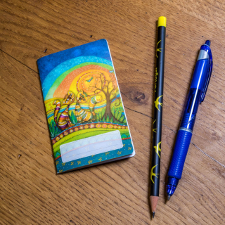 Duhová kočka Minizápisník Sluneční kočky