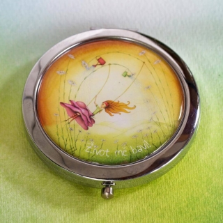 Duhová kočka Luxusní zrcátko Radost ze života