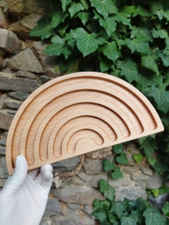 Dřevokaz Třídící misky Duha malá s impregnací Osmo