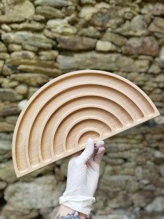 Dřevokaz Třídící misky Duha velká s impregnací Osmo