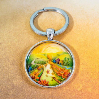 Duhová kočka Klíčenka Tvořím svůj život