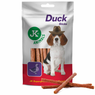 JK ANIMALS Meat Snack Duck Sticks sušené kachní tyčinky 80 g