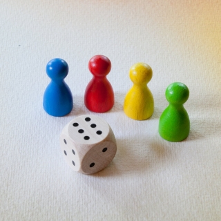 Duhová kočka Náhradní figurky s kostkou