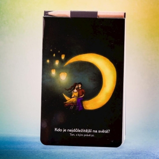 Duhová kočka Zápisník s magnetem Kdo je nejdůležitější