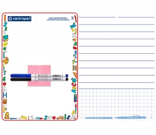 Centropen Oboustranná stíratelná tabulka A4 7769