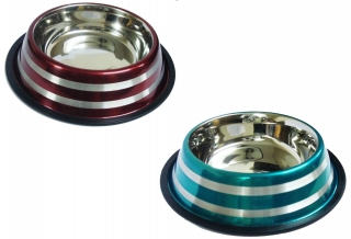 Nerezová miska pro psa 0,5l, 15,5cm RAINTECH